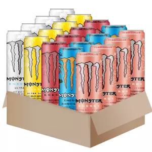 몬스터에너지 드링크세트 {울트라4+시트라4+펀치4+망고4+피치4} [ST072]