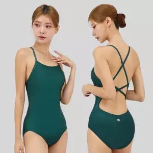 스피카 여성 크로스백 스윔웨어 SPA102 딥그린