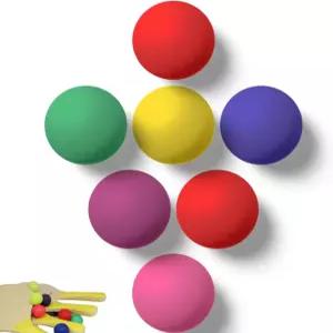 W4W 비치 패들 볼 교체용 - 프로 카디마 스매시볼 라켓용 엑스트라 (볼 7개 세트)