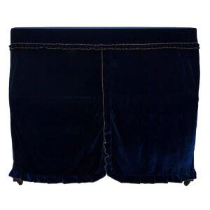 J&C 업라이트 피아노 커버 천 220G 플루쉬 벨벳 전체 먼지 방진 유니버설 핏 130-132 (의자 없음) (파란색)