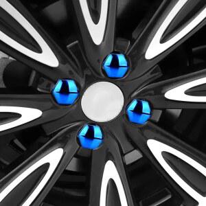 휠볼트캡 자동차 바퀴 외부 볼트 나사 타이어 너트 허브 자동 않는 녹슬지 보호 20 장식 커버 19 17MM