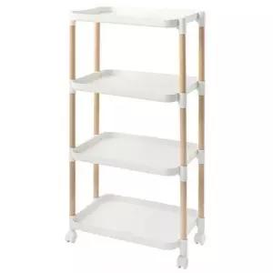 [룽스]선반 이동트레이 바퀴 트롤리 수납 트레이 4단 1P