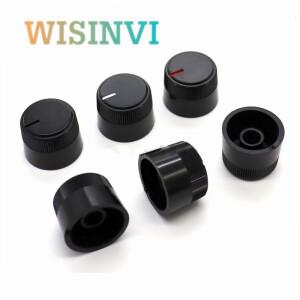 10PCS 플라스틱 손잡이 캡 직경 20.5mm 높이 15mm 전위차계 인코더 꽃 모양의 내부 구멍 6mm