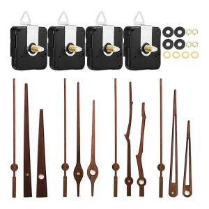 시계 메커니즘 자동 석영 운동 벽 Horloge 손 세트 테이블 Klok 긴 샤프트 DIY 키트 수리 부품