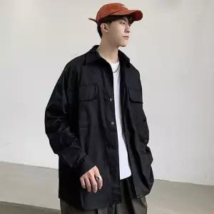 [룽스]긴발셔츠 컴백셔츠 남자가을셔츠 머슬핏코디 로카티