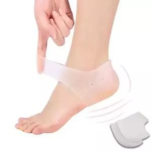 [룽스]실리콘 발뒤꿈치 보호대 풋패드 뒤꿈치각질제거 1set