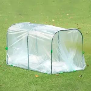 야외 강아지집 캐노피 비닐하우스 보온