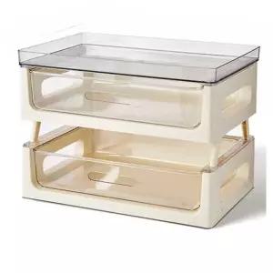 슬라이딩 수납함 서랍 펜트리 탕비실 박스 정리 커피 화이트