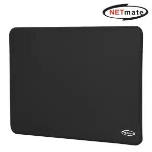 (Netmate) 오버로크 스티치 게이밍 마우스패드(350x250mm) 논슬립 미끄럼방지 업무용 받침 받침대 회사 게
