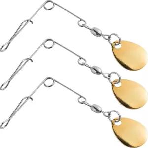 닥터피쉬 20팩 낚시 스피너베이트 와이어 콜로라도/윌로우 블레이드 지그 스피너 루어 제작 용품 액세서리