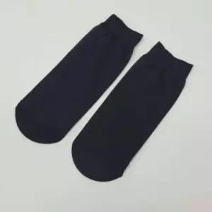 학생양말 양말 발목 스타킹 5켤레 검정색