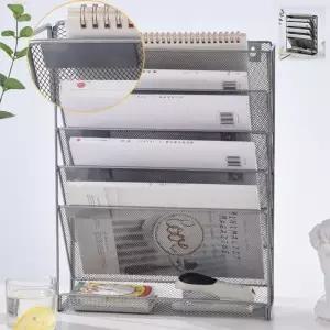 걸이 수납포켓 선반 서류 5단 사무실 철제 파티션