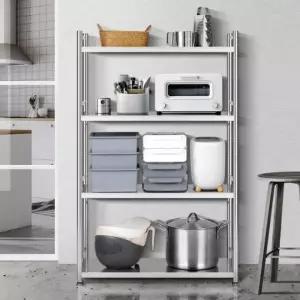 수납 750 올스텐 철제 진열 렉 조립 시스템 선반 베란다 주방 4단 다용도실