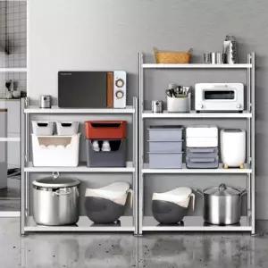 750 조립식 다용도 수납 앵글랙 미니 선반 철제 사다리 올스텐 팬트리