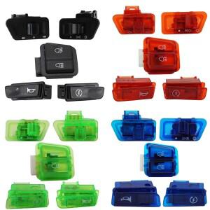 오토바이 스위치 버튼 키트 5pcs 스타터  하이/로우 빔 헤드라이트 경적 회전 신호 GY6 50cc 125cc 용