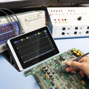 듀얼채널 디지털 오실로스코프 휴대용 태블릿 터치스크린 전기  자동차 디지털 진단