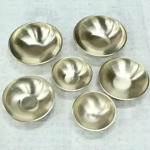 고품질 전통식기세트 유기 유기식기 전통쟁첩 6개입 고려쟁첩세트 (WFKHEX5)