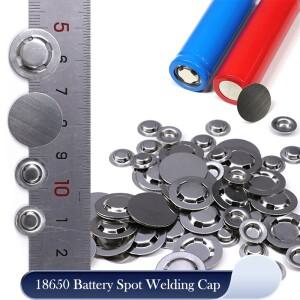 18650 배터리 스폿 스팟 가정용  용접 캡 대체 음극 플랫 헤드 가스켓 DIY 액세서리 10500개