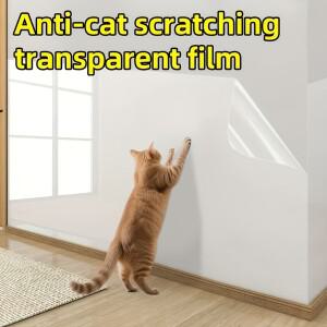 무소음 흡착 투명 가구 보호 필름 긁힘 방지 소파 및 벽 고양이 스크래치 대체품