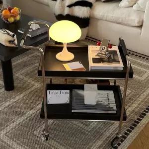 서빙카트 원목 호텔 업소용 우드 가정용 트롤리 이동식트롤리