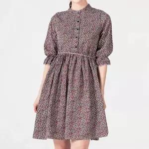 여자차이나플라워7부소매원피스 JJMSS277 WFLQA8U