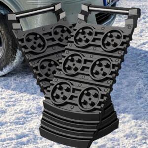 직물 스노우체인 진흙 자동차 휠 타이어 사다리 트랙션 매트 복구 액세서리 트럭 차량 눈용 비상용