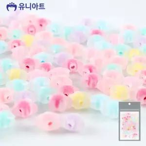 유니아트 (비즈) 2300 티니비즈 13번 파스텔 별 (무광) (소)