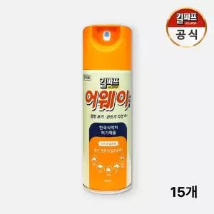 킬파프 어웨이 에어졸 200mL 15 개 모기 기피제 살충제 벌레
