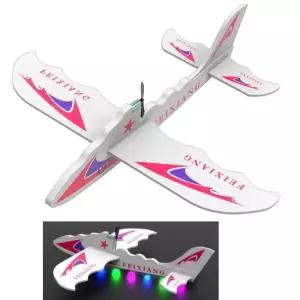 led반짝 전동글라이더 콘덴서 동력비행기 에어 핸드 양력 프로펠러