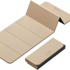 온리헤 접이식 요가 매트 홈 운동용 운동 편안하고 내구성이 뛰어난 8mm 두꺼운 휴대용 미끄럼 방지