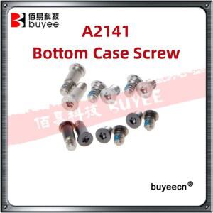 노트북 뒷면 커버 수리 교체 나사 키트, 스페이스 그레이 실버, 1 세트, A2141, 맥북 프로 16 인치