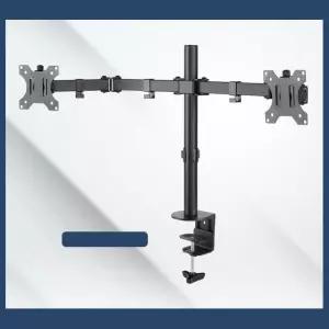 책상 듀얼 모니터 암 tv 거치대 티비 스탠드 32인치