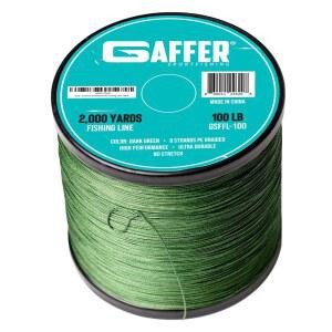 게이퍼 스포츠 낚시 8줄 땋은 낚싯줄 | 소금물 또는 민물고기에 대한 프로급 파워 성능 직조 기술, 얇은 코팅, 제로 스트레치, 고매듭 강도