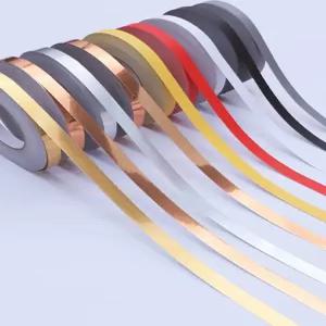 포인트띠지 띠벽지 인테리어 리폼 문틀 몰딩