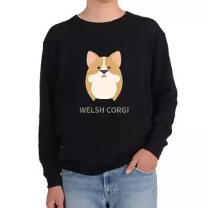 기모맨투맨 웰시코기 마스코트 강아지그림 다양한색상 전사이즈 (WFKIX3V)