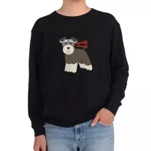 기모맨투맨 미니어처 슈나우저 강아지 그림 다양한색상 전사이즈 (WFKIWUY)