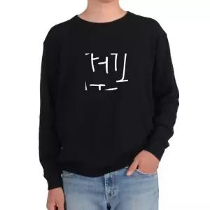 기모맨투맨 훈민정음 한글 모음 세종그림 다양한색상 전사이즈 (WFKIWHN)