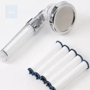 제이미몰 베러웰 3단 수압 필터 샤워기헤드+필터 5p B타입