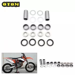 호환  KTM HUSQVARNA 스윙 암 베어링 부싱 오일 도장 샤프트 링 와셔 라이너 튜브 EXC125 SXF250 XCF350 FC