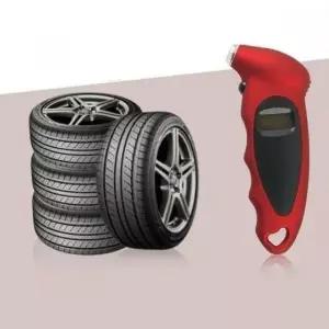 고품질 타이어 압력 측정기 디지털 공기압 체크기 자동차 공기 (WFKKK5U)