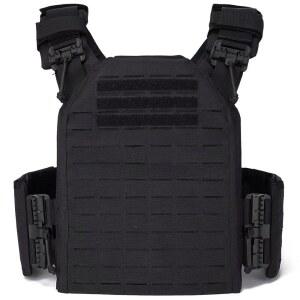 트윈팔콘 퀵 리얼세 1000D 나일론 모듈러 커팅 전술 사냥 조끼 개인 보호용 (블랙)