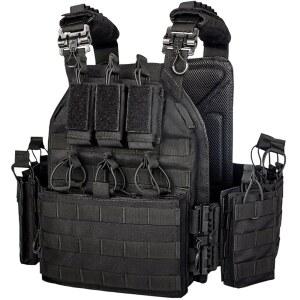 바브 야케다 카모 전술 아웃도어 캐리어 조끼