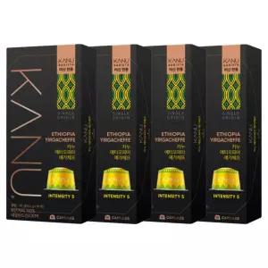 카누 전용 캡슐 싱글 오리진 에티오피아 예가체프 10개입 4팩
