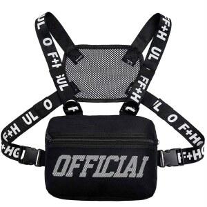 남성용 아미야 가슴 가방 러닝 백팩 조끼 경량 파우치 휴대폰 홀더 하이킹 운동용