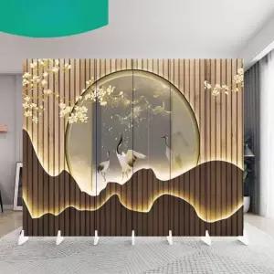 종이 폴딩스크린 실내칸막이 사무실파티션 카페가림막 공간분할