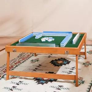 마작 테이블 간이 마작패 야외 카드게임 여행용 포장