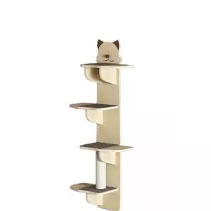 활용 계단 해먹 스크래쳐 원목 캣타워 문걸이