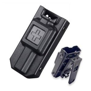 업그레이드된 전술 벨트 클립이 장착된 BESWON 지혈대 홀더, C-A-T 7세대 이상용 몰 홀스터 케이스, 듀티 벨트용 파우치 TQ 홀더