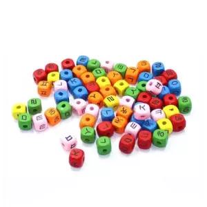 뚝딱 나무 비즈 한글자음 만들기 교구 재료