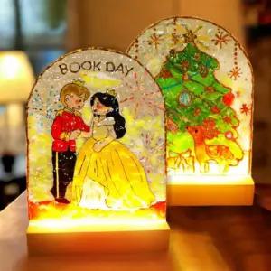 유아 어린이집 아크릴 무드등 단품 꾸미기 교구 만들기